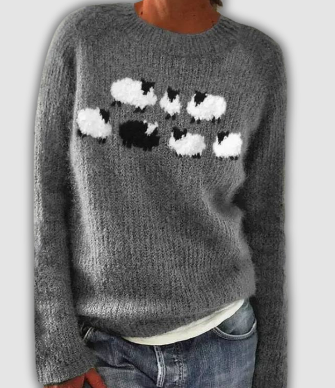 Ellie - Comfortable Retro Sweater