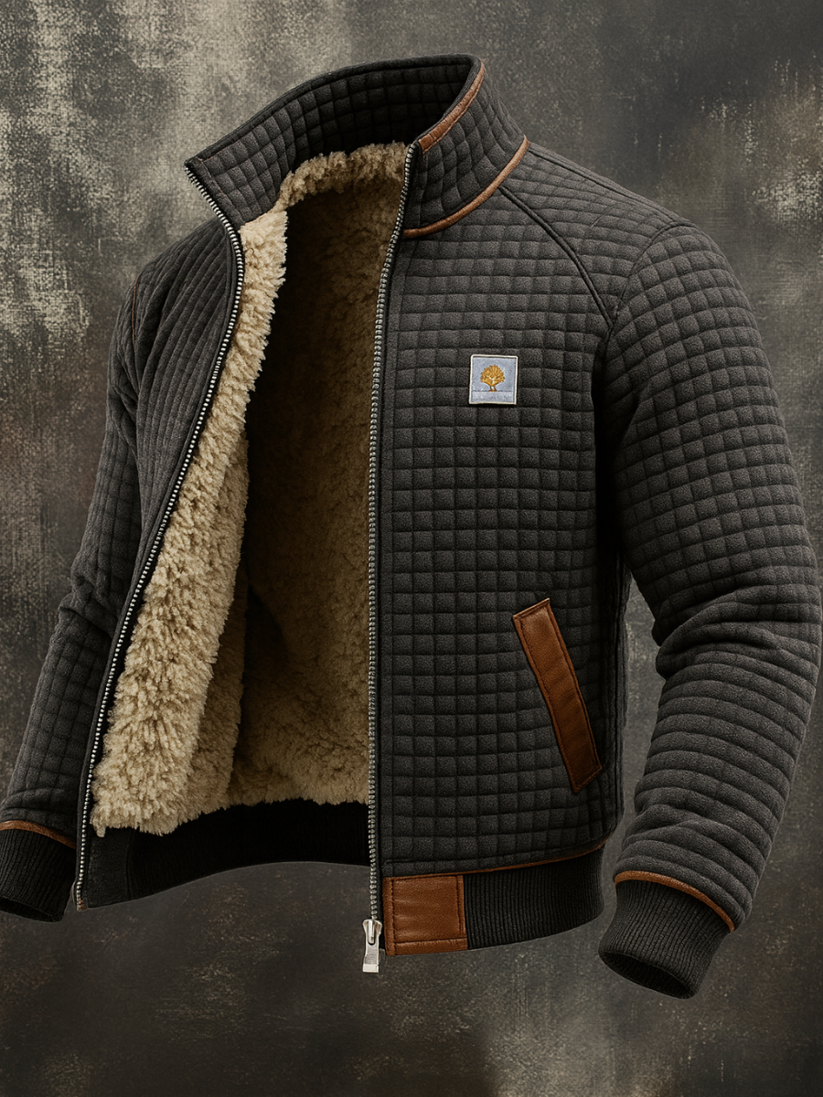 PolarForge™ | Veste vintage avec doublure Sherpa ultra-douce