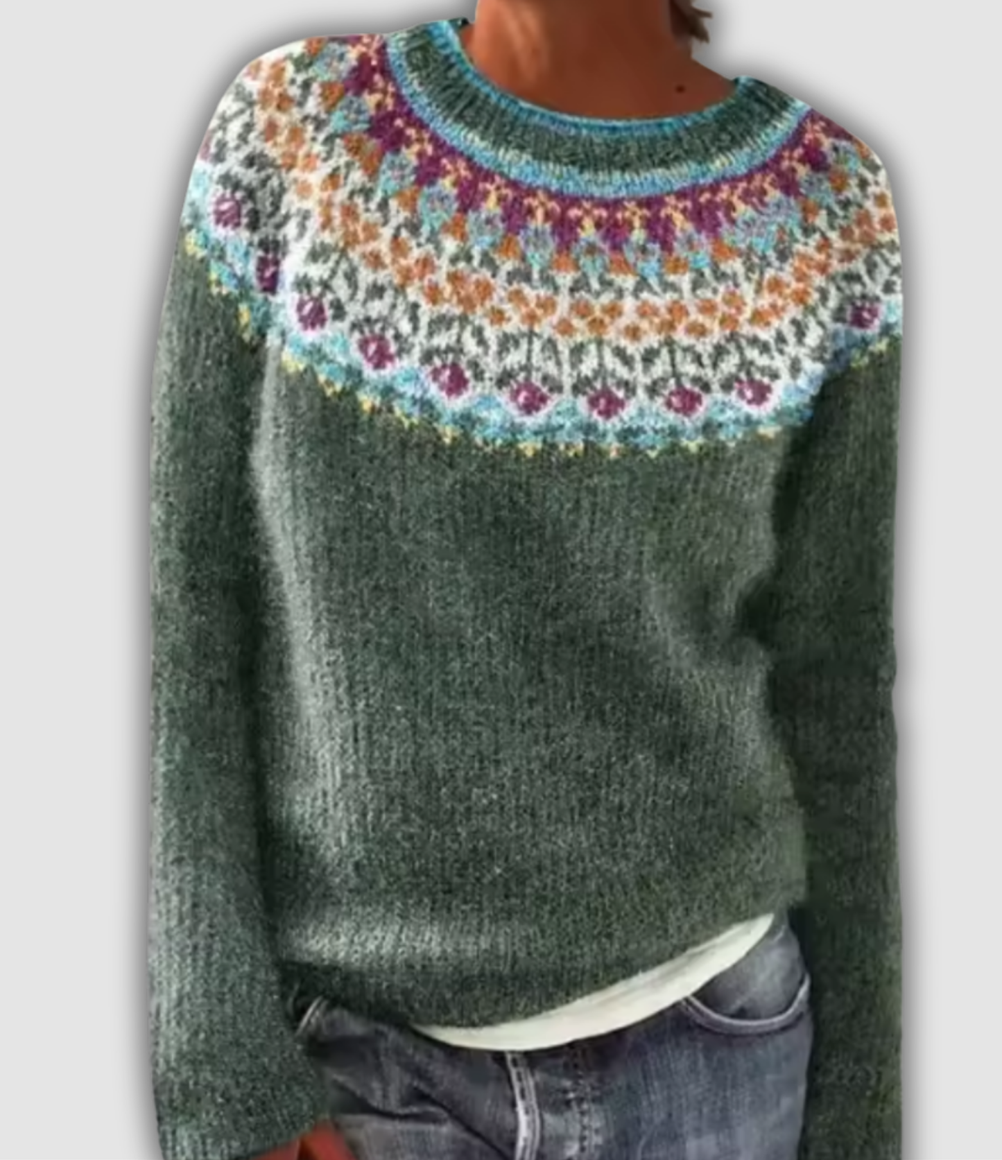 Lily - Cozy Retro Sweater