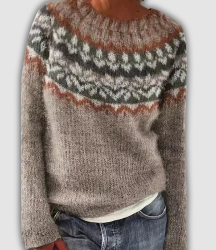 Jordan - Cozy Retro Sweater