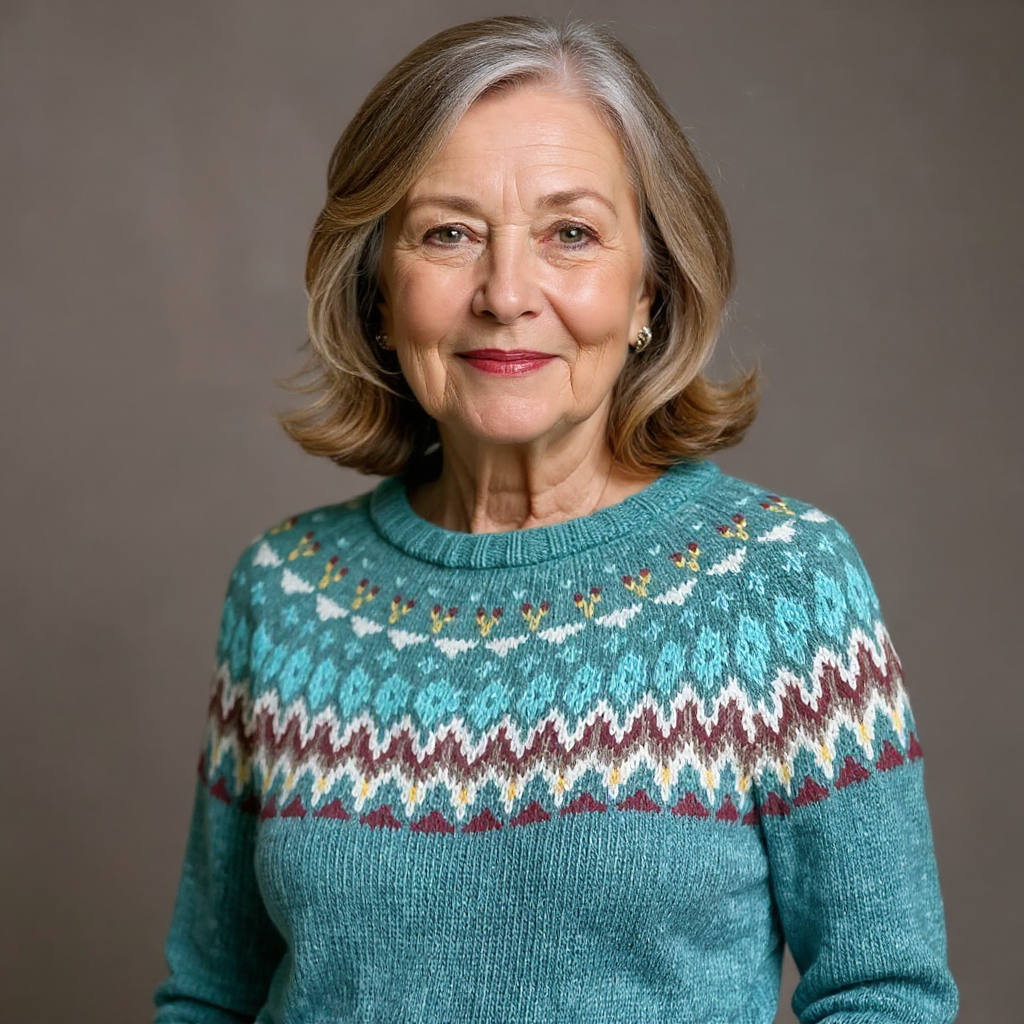 Margaret | Vintage Handcrafted Icelandic Jumper