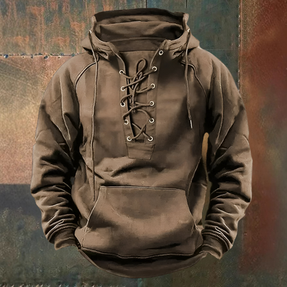 Louis™ | Heritage Lace-Up Hoodie