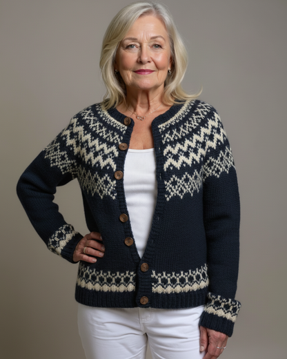Judith | Vintage Knitted Cardigan