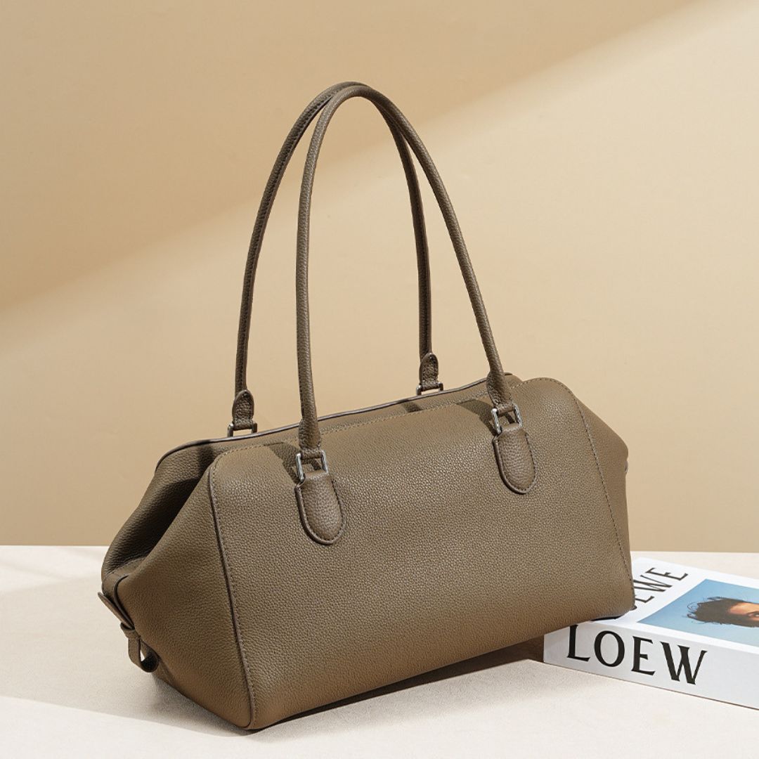 Crimson Echo Handbag