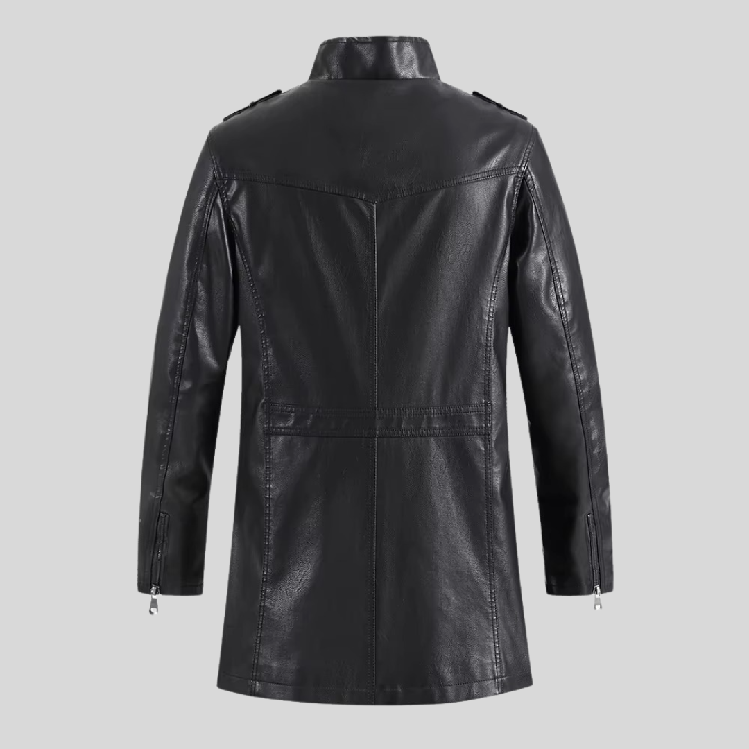 LE MANTEAU EN CUIR HENDRIX