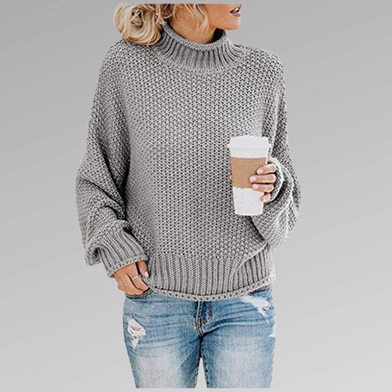 Braelyn | High-Neck Knit Sweater