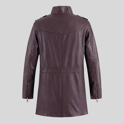 LE MANTEAU EN CUIR HENDRIX