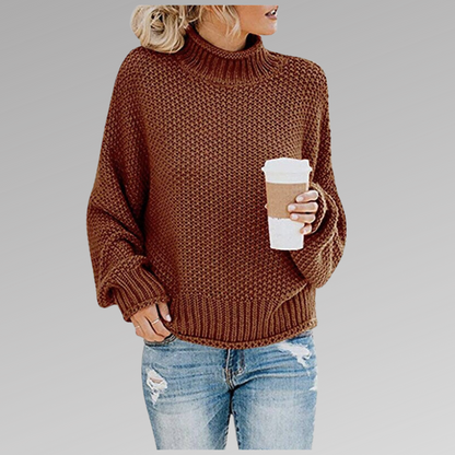 Braelyn | High-Neck Knit Sweater
