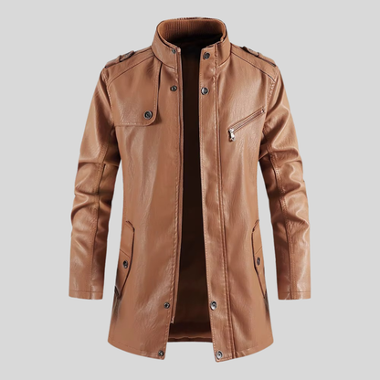 LE MANTEAU EN CUIR HENDRIX