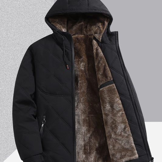 NordicComfort™ Manteau d’Hiver Épais en Polaire
