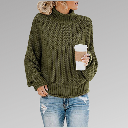 Braelyn | High-Neck Knit Sweater