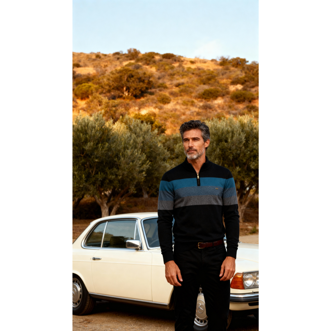 Henri™ | Pull à Col Zippé