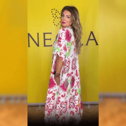 Zarela™ - Elegant floral dress