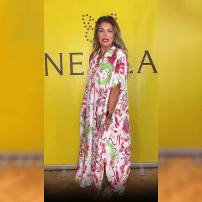 Zarela™ - Elegant floral dress