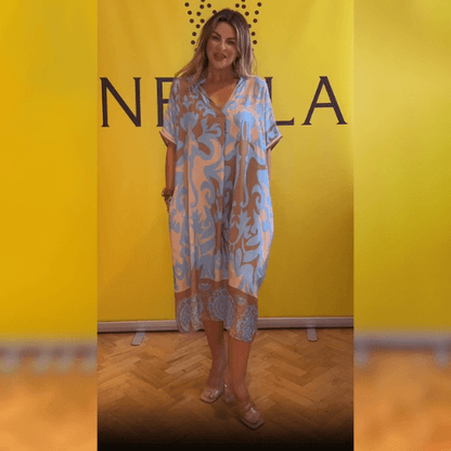 Evelina™ - Elegant floral dress