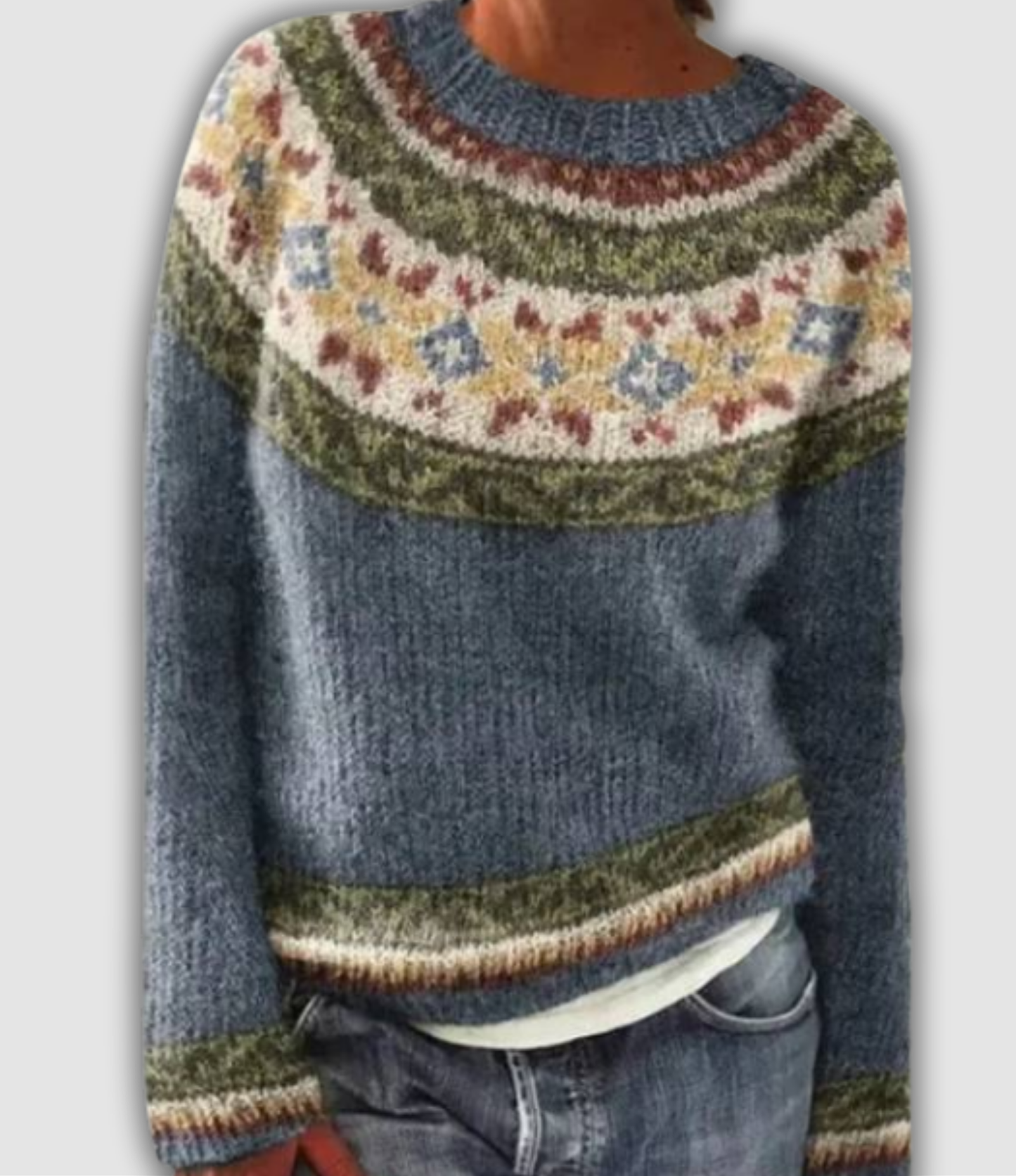 Danielle -  Stylish Retro Sweater