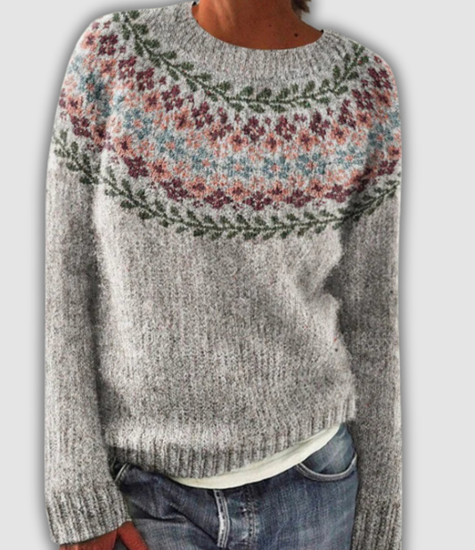 Sierra -  Cozy Retro Sweater
