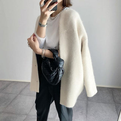 Chloé™ - Elegant cashmere cardigan