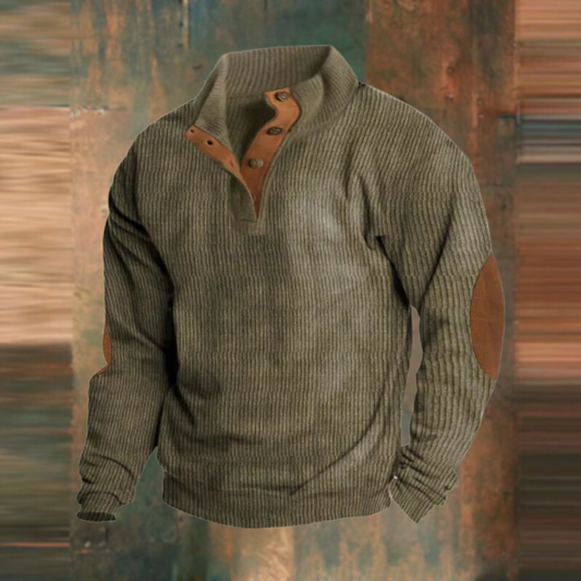 Leclerc™ | Casual High-Neck Long Sleeve Sweater