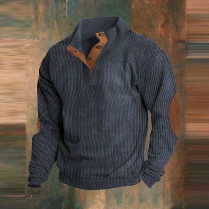 Leclerc™ | Casual High-Neck Long Sleeve Sweater
