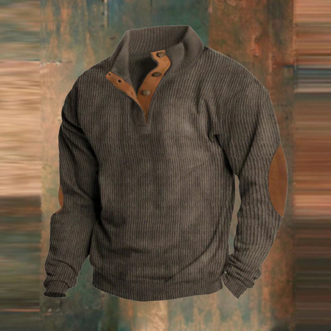 Leclerc™ | Casual High-Neck Long Sleeve Sweater