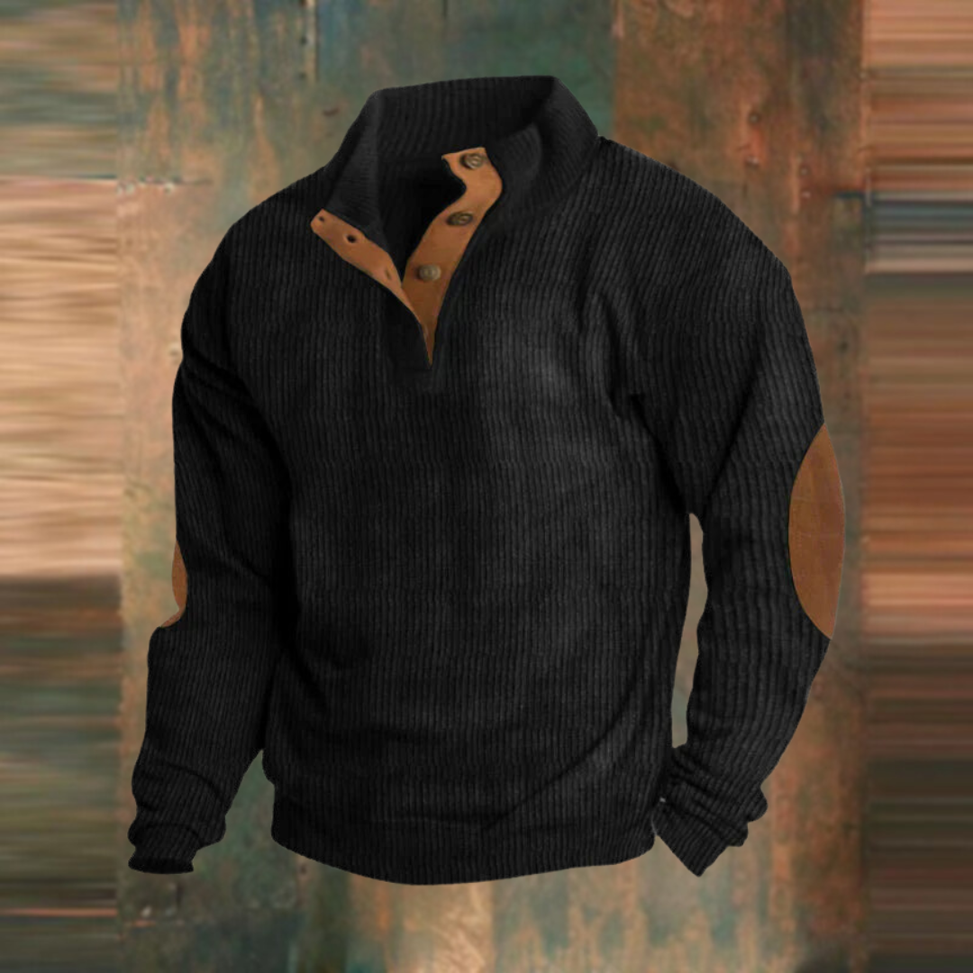 Leclerc™ | Casual High-Neck Long Sleeve Sweater