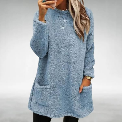 Nora | Fleece Sweater with Pockets
