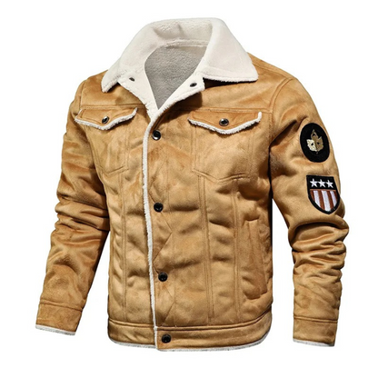 Noxar™ | Men’s Warm & Versatile Leather Jacket