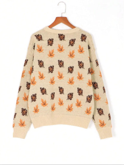 Verðandi | Vintage Icelandic Maple Leaf Jumper
