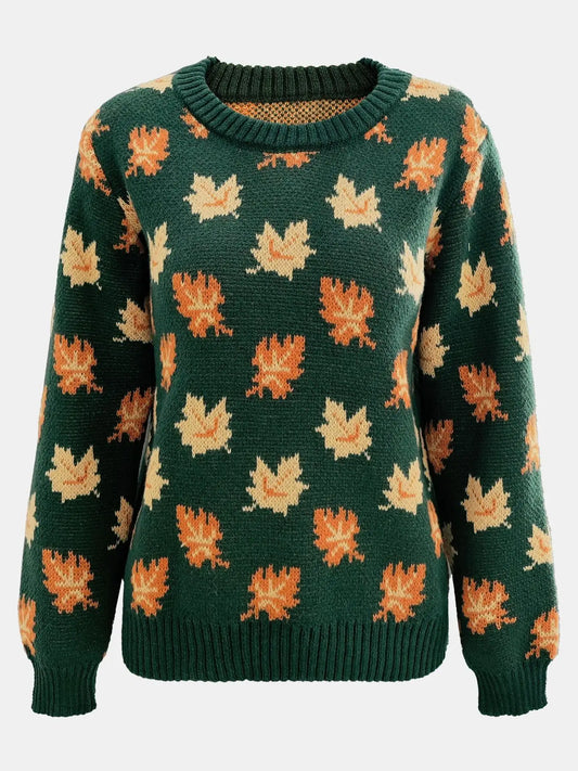 Verðandi | Vintage Icelandic Maple Leaf Jumper
