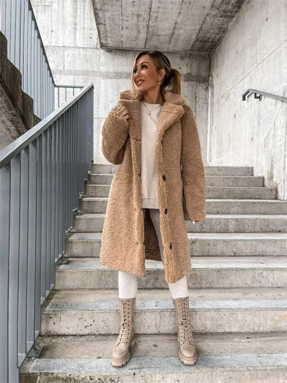 Monica - Stylish Teddy Coat