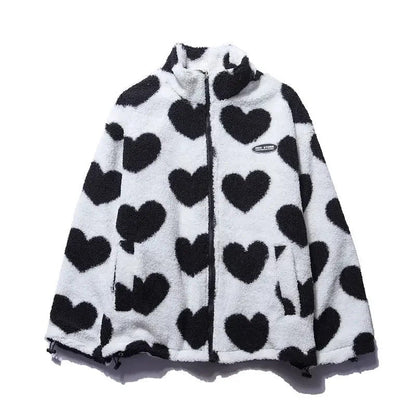 Kanika - Reversible Heart Print Jacket
