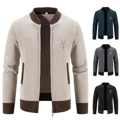 Knitted Men's Cardigan