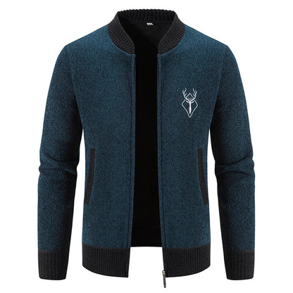 Knitted Men's Cardigan