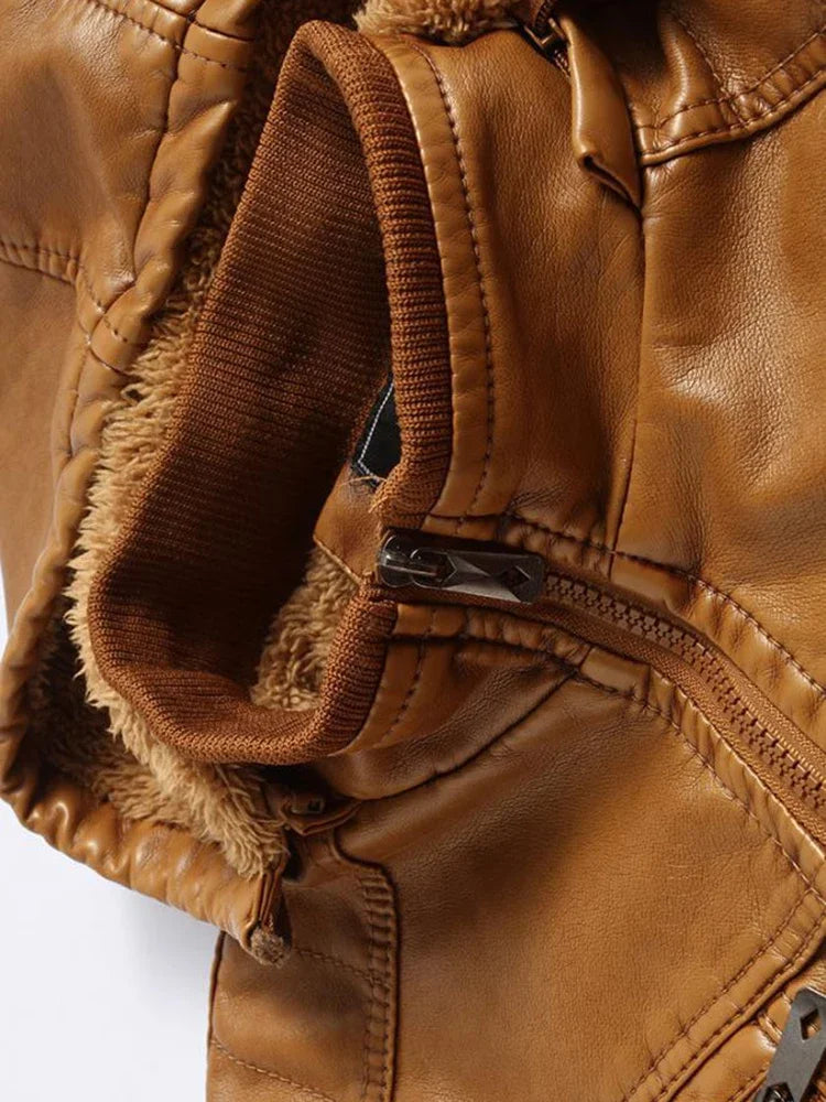 Luxe™ | Premium Leather Jacket