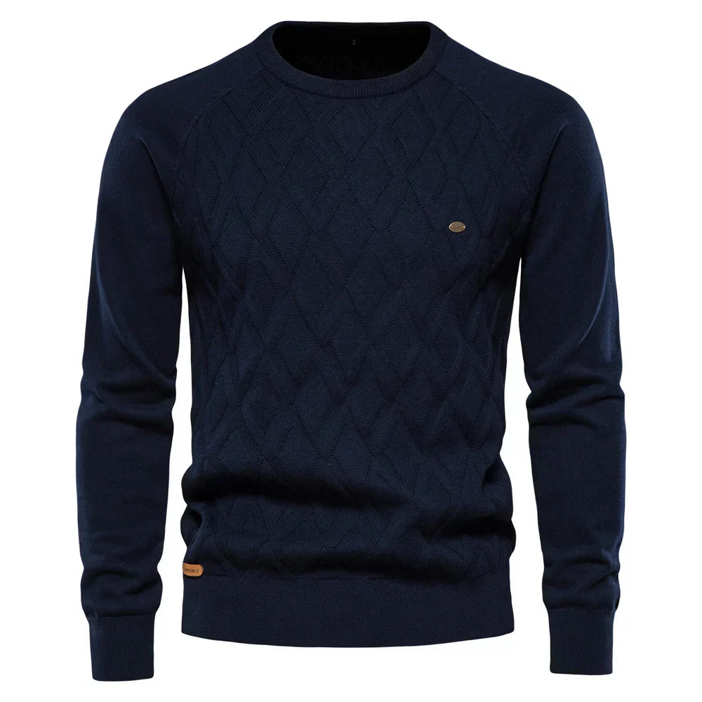 Koelman | Herenpullover met Ruitpatroon