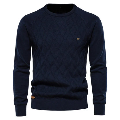 Koelman | Herenpullover met Ruitpatroon