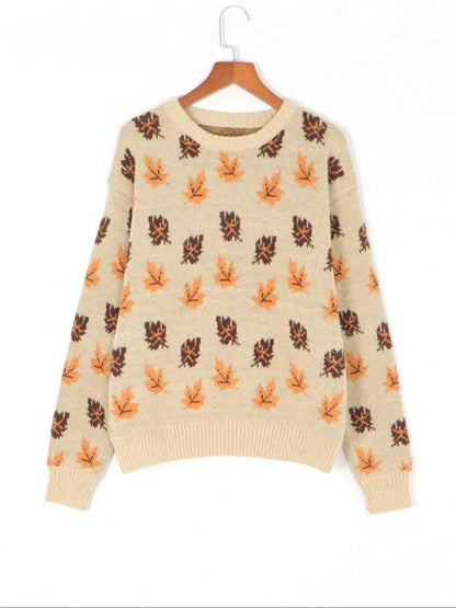Verðandi | Vintage Icelandic Maple Leaf Jumper