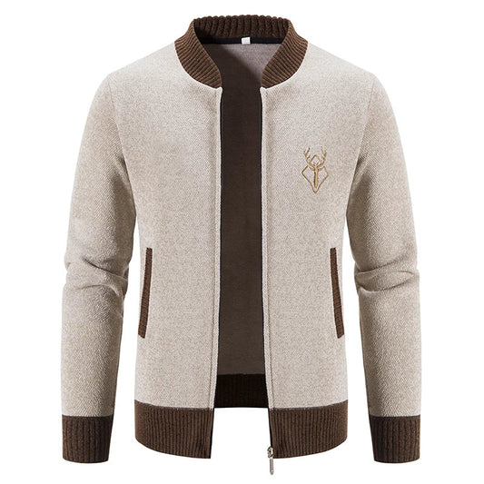 Knitted Men's Cardigan