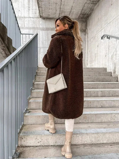 Monica - Stylish Teddy Coat