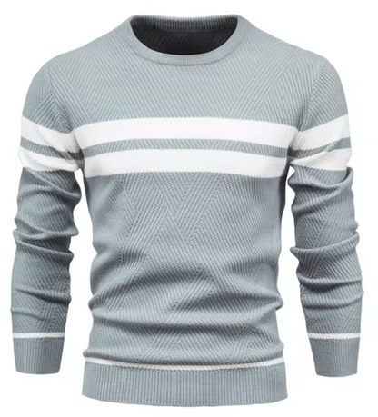 Koelman | Stijlvolle herenpullover met visgraatpatroon