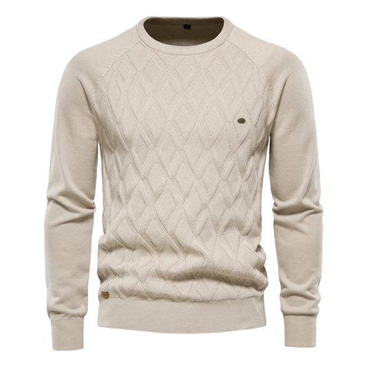 Koelman | Herenpullover met Ruitpatroon