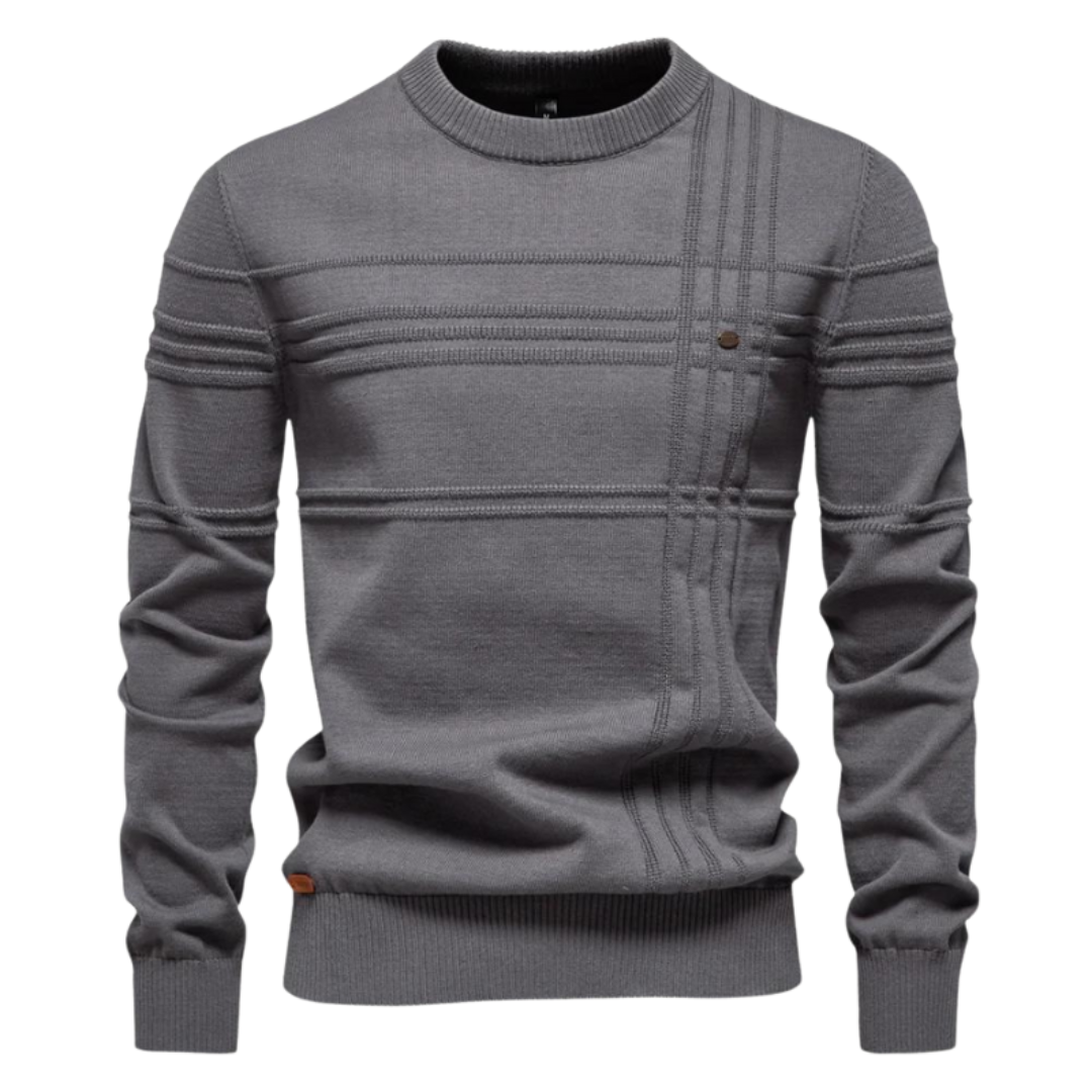 Koelman | Stijlvolle herenpullover met ruitdesign