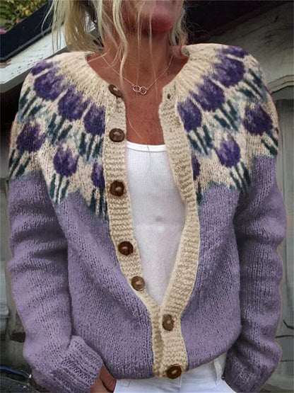 Janice | Vintage Icelandic Cardigan