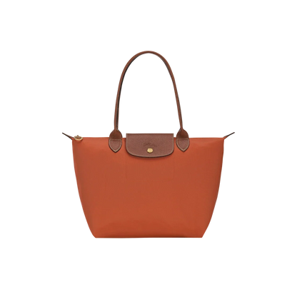 Longchamp - Large Le Pliage Tote, Brick
