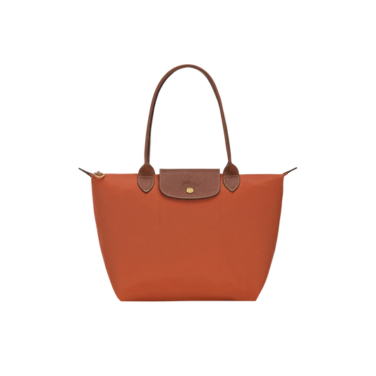 Longchamp - Large Le Pliage Tote, Brick