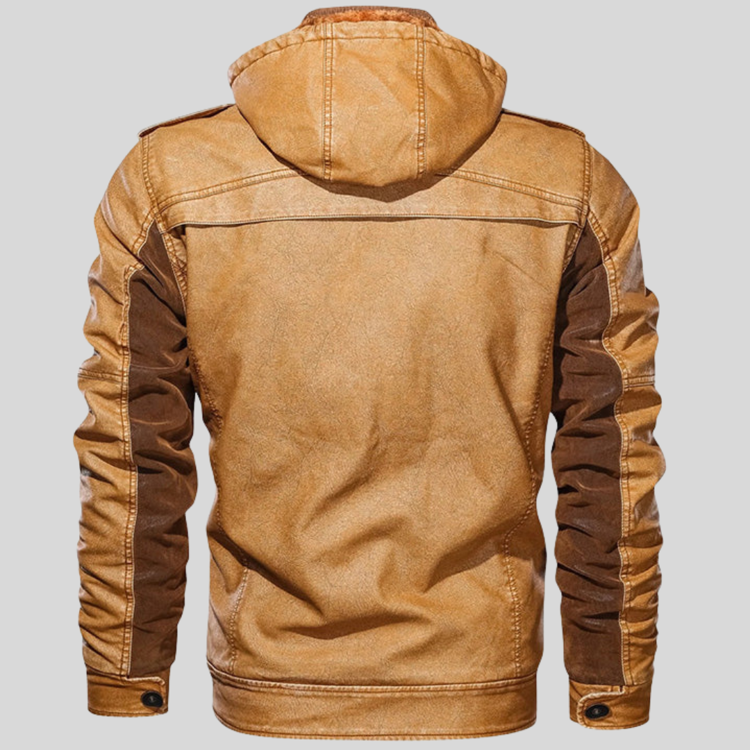 VESTE EN CUIR DE QUALITÉ SUPÉRIEURE TITAN