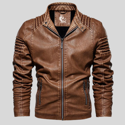 VESTE EN CUIR DU ROYAUME