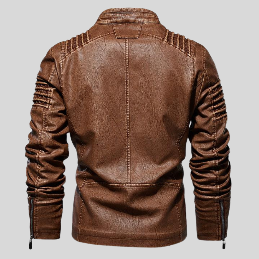 VESTE EN CUIR DU ROYAUME