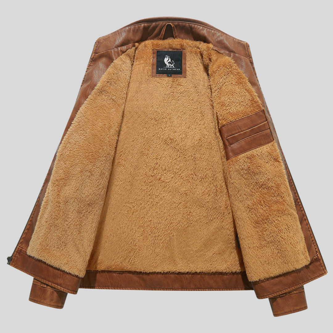 VESTE DE MOTARD EN POLAIRE